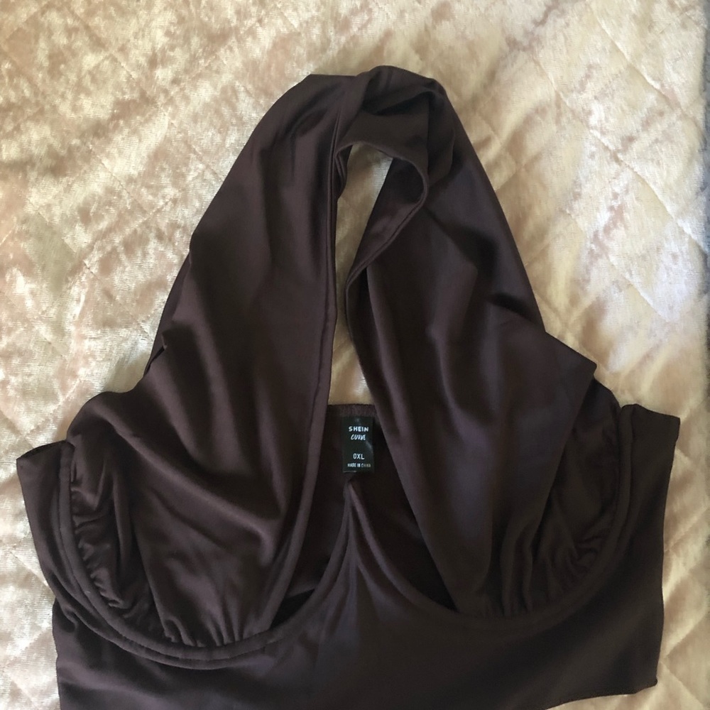 Cross Wrap Crop Tank Top